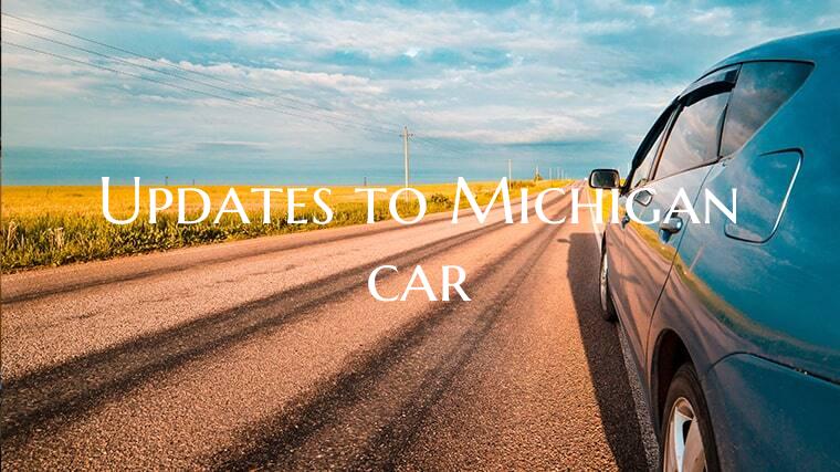 Updates to Michigan car